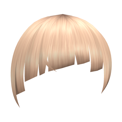 Blonde A line Bangs Roblox item