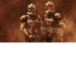 The republic army of the galactic senate