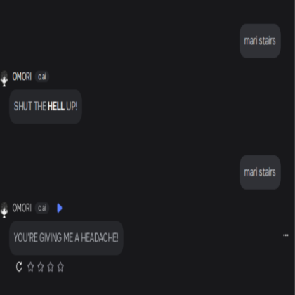 mari stairs omori character.ai funny cursed image Roblox decal