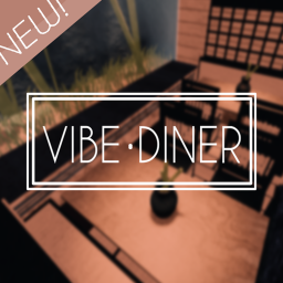 [NEW!] Cozy vibe diner [vibe game & homestore]