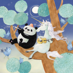 Panda and unicorn!