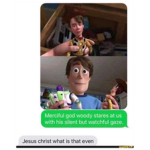the toy story raid.