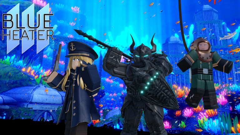 Máy sưởi xanh dương 2  [FISH FUNLAND🎣] screenshot 1