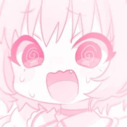 pink anime Roblox decal