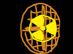 Radioactive waffle