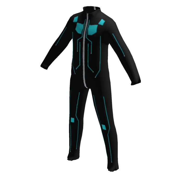 Neon Circuit Flight Suit