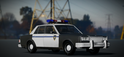 CoD IW Chevrolet Impala (Police Car) preview 2