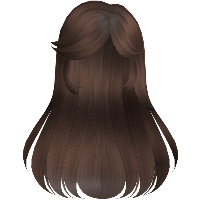 Brown Emo Cute Long Moe Hair