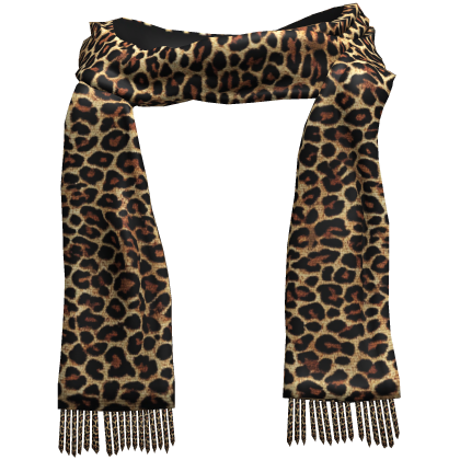 Leopard Scene Emo Vkei Niche Scarf 5.