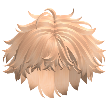 Stylish Messy Boy Hair Blonde Roblox item