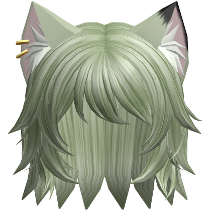 Yani Neko Anime style hair Roblox item