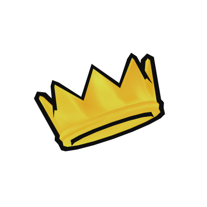 cartoony crown Roblox item