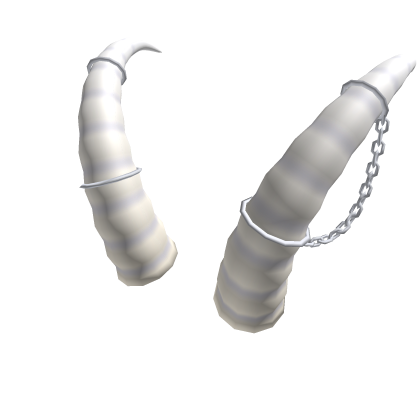 White Chained Horns