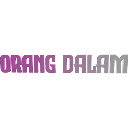 Orang Dalam Aksesoris Pink Putih Roblox item