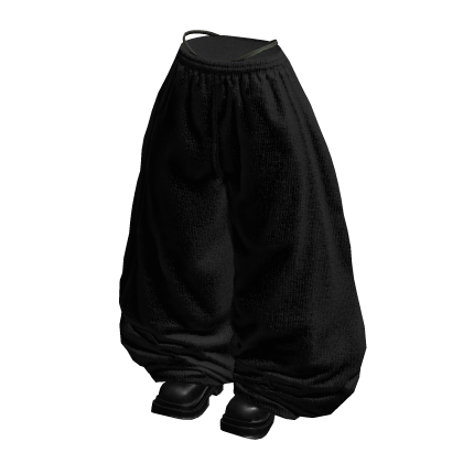 Fade Balloon Sweatpants (Black Khaki)