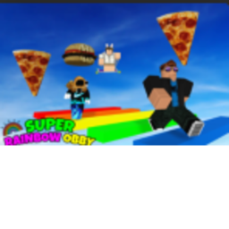 🌈 Super Rainbow Obby 100 Stages 🏃