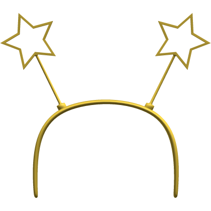 yellow star headband