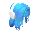 Blue Musical Hair