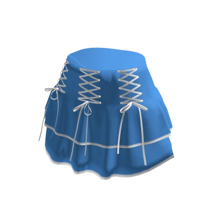 Blue Skirt With Laces Roblox Item Rolimon s