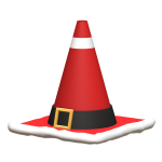 Santa Traffic Cone