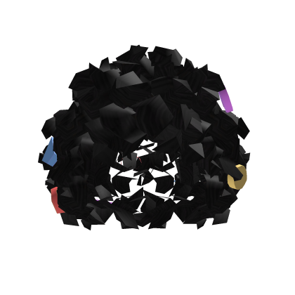 bedazzled curly hair Roblox item