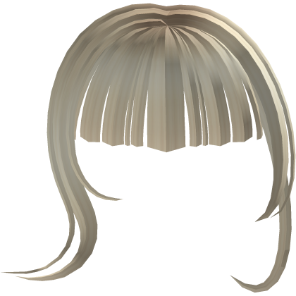 Light Windy Fringe Bangs in Platinum Blonde Roblox item