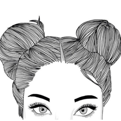 Girl Outline Roblox decal
