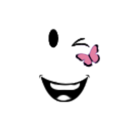 Pink Butterfly Roblox decal