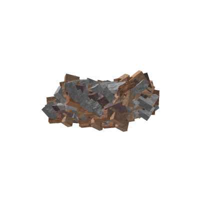 Huge pile of debris