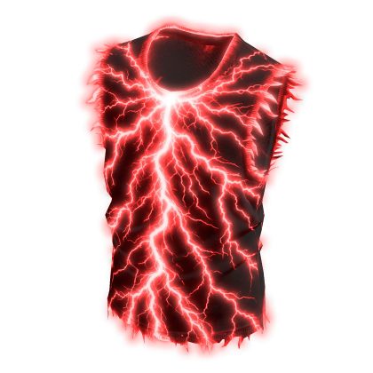 Red Lightning Vest EMISSIVE⚡️GLOWING