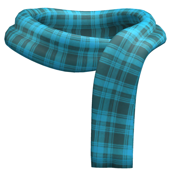 Cyan Scarf