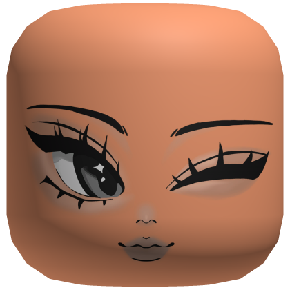 Shy Baddie Girl Face Roblox item