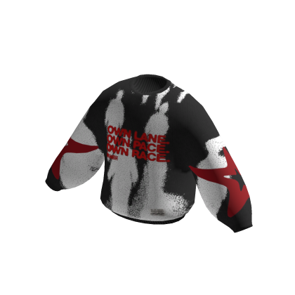 SCORCH Lone Pace Crewneck Obsidian Black thumbnail