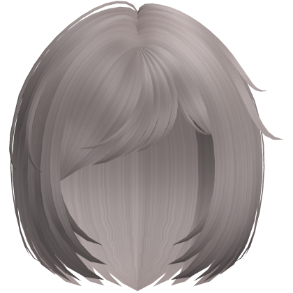 ♱ cute gothic short messy bob in ash blonde
