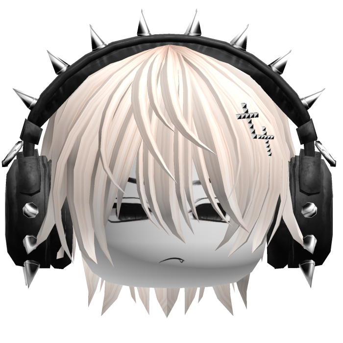 Boy Hair W/ Punk Headphones Beige