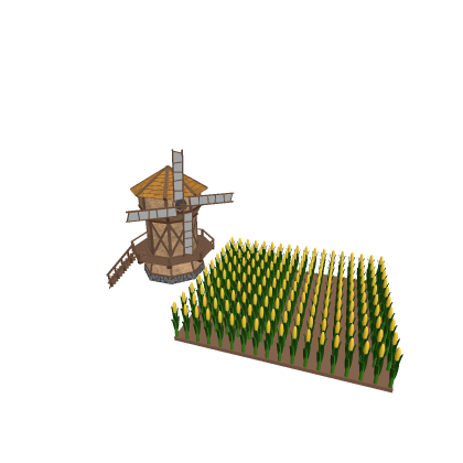Cornfields (With Farm)