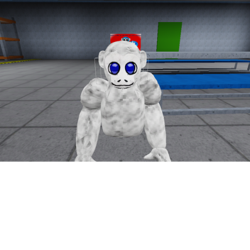 creepy baboon