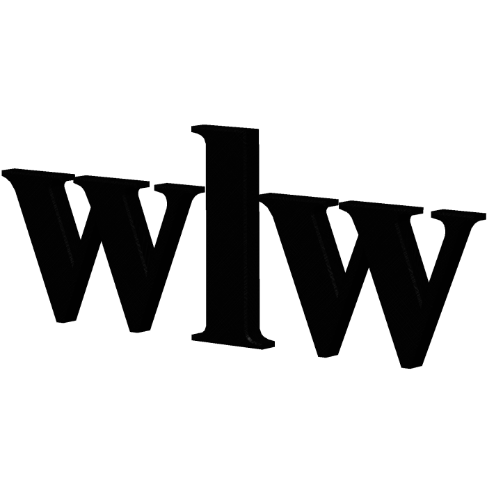 WLW Black Shoulder tag