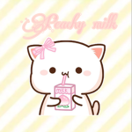 Peachy milk