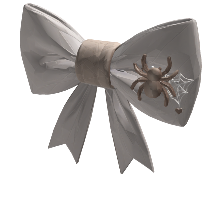 Cute gothic spider bow hairclip