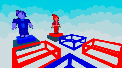Teamwork Tower Puzzles (Obby)