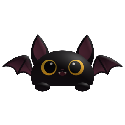 Cute Halloween Black Bat on Head  🦇