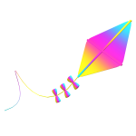 Kawaii Bow Pastel Kite