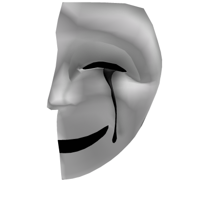 Monium Comedy Half Mask [L] Roblox item