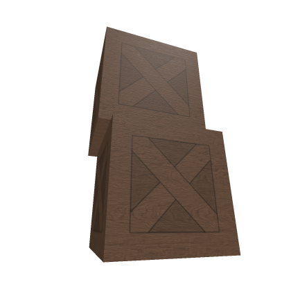 Arrangement of wooden boxes. (3)