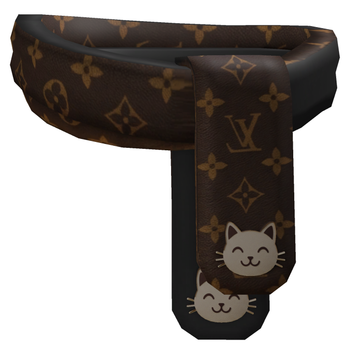LV Cat Scarf