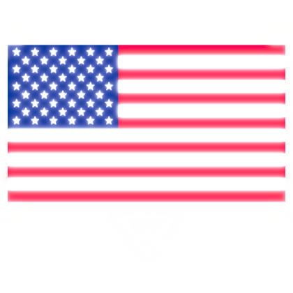 Glowing American Flag Tags (Emissive) Roblox item