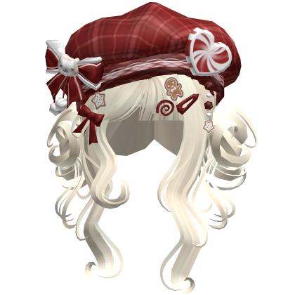 ♡ Christmas Swirly Wispy Buns (Beige)