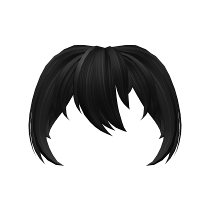 Anime Hair Bangs (Black)