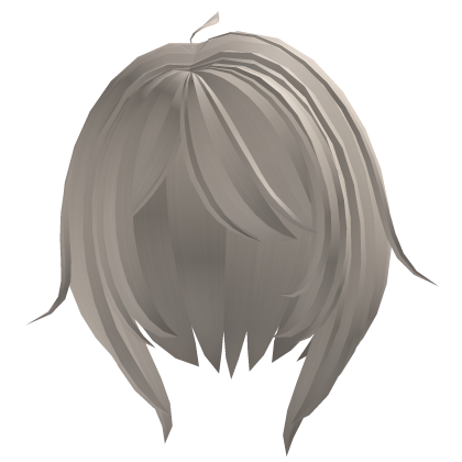 sweet messy short hair in light blonde Roblox item